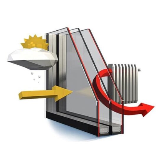 Profil din aluminiu utilizat in cele mai bune termopane.
